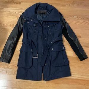 Women's Navy and Black Jacket